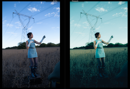 Vintage Green Film – Lightroom Preset (Mobile + Desktop)