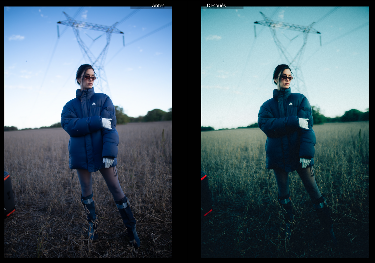 Vintage Green Film – Lightroom Preset (Mobile + Desktop)